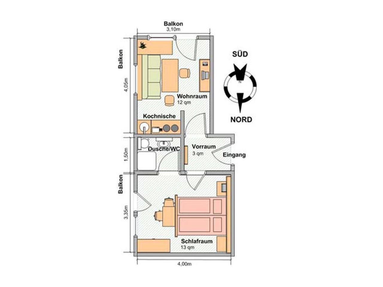 レルモースHaus Enzianアパートメント エクステリア 写真