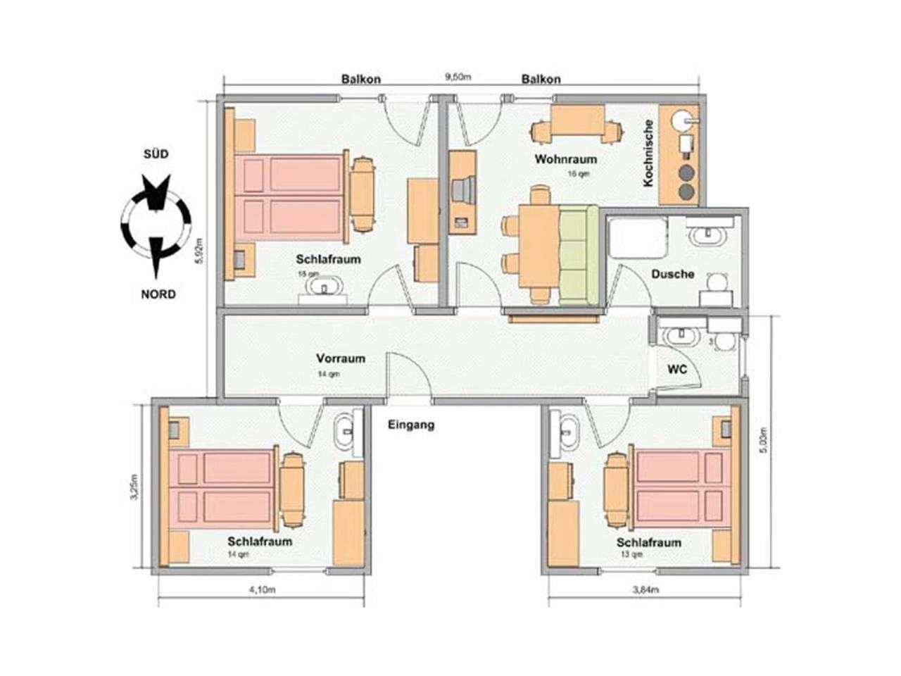 レルモースHaus Enzianアパートメント エクステリア 写真